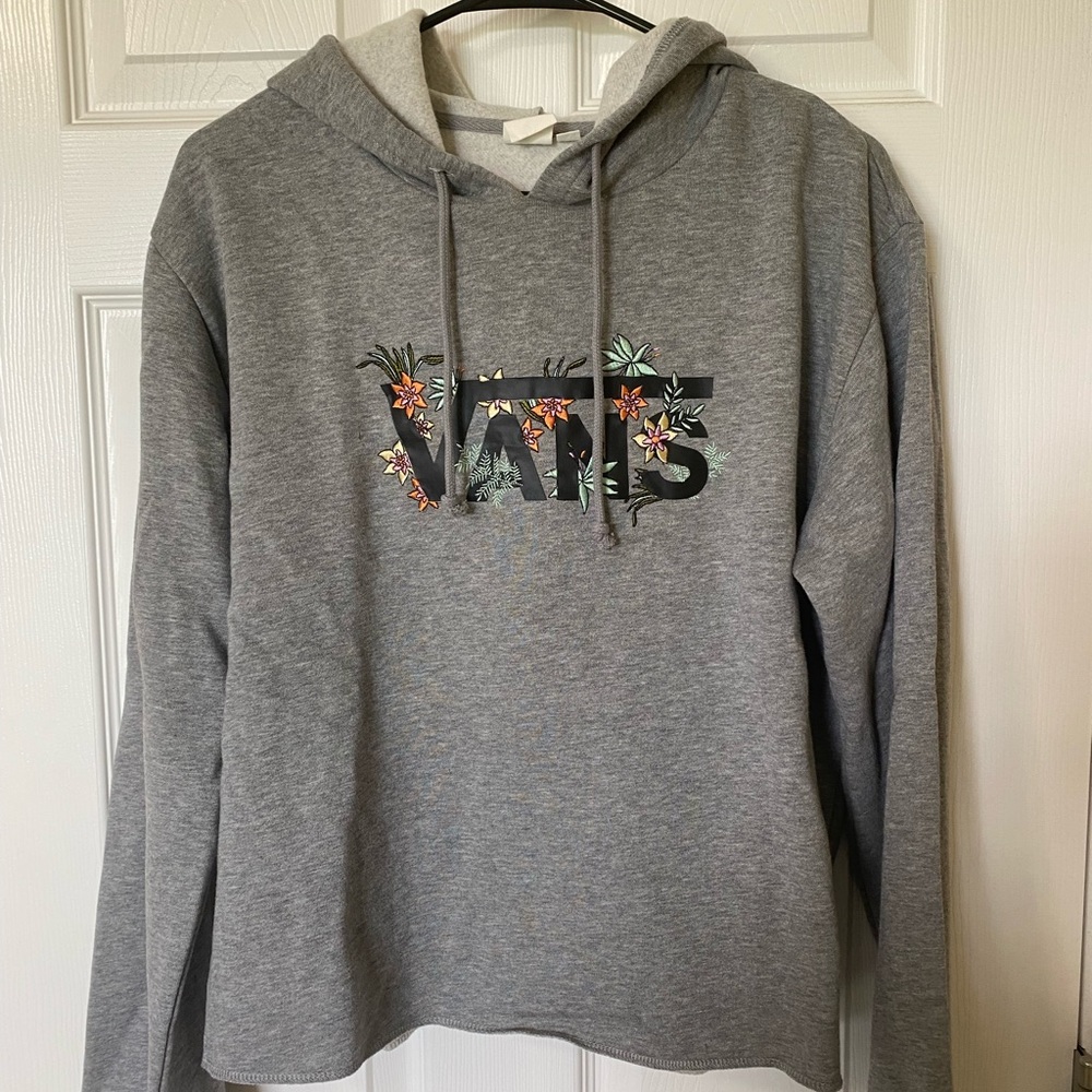 Vans Embroidered Floral Sweatshirt